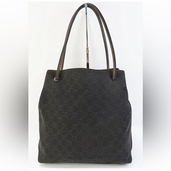 Authentic Gucci Canvas Tote - Picture 1 of 10
